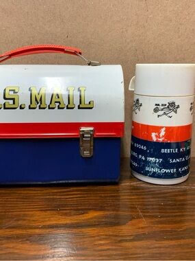US Mail Lunchbox with Thermos